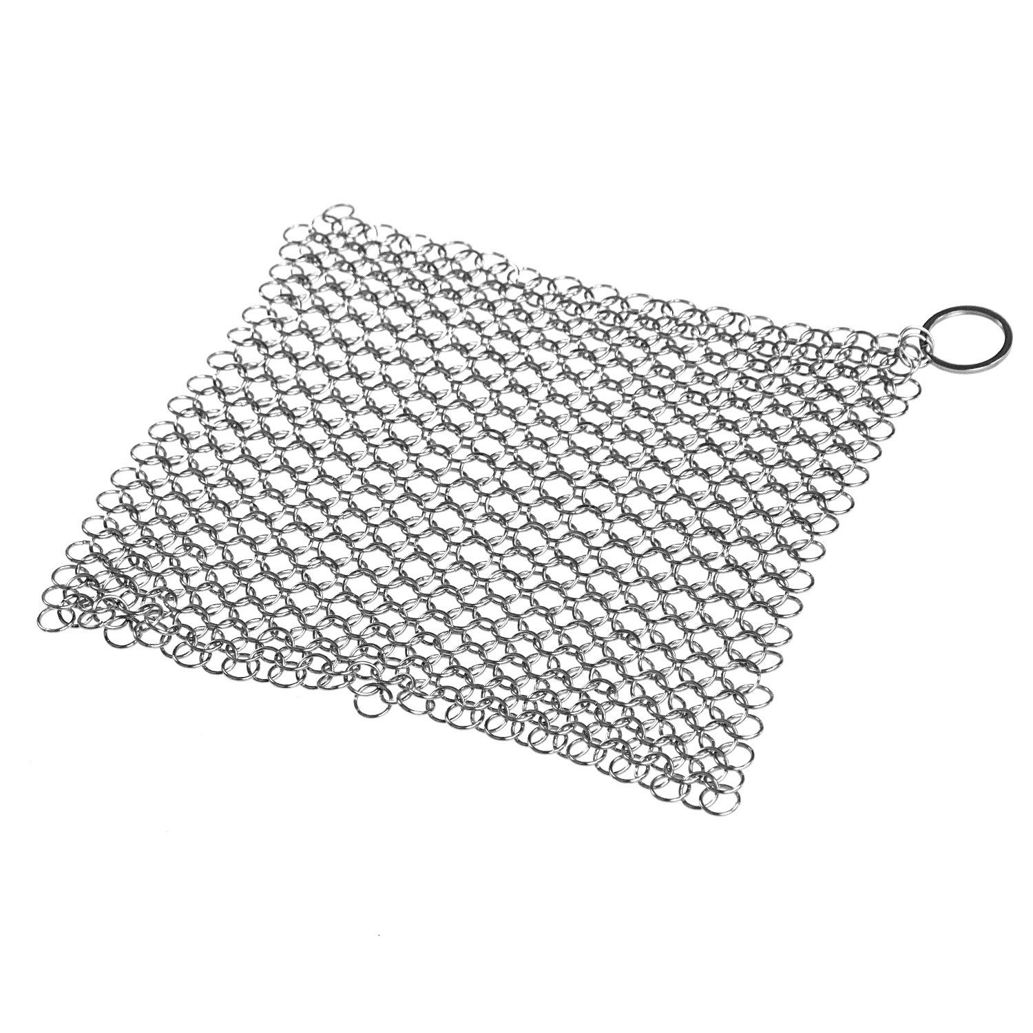 Feuergott Grillbürste FEUERGOTT Ringreiniger für Guss- und Schmiedeeisen Quadratisch