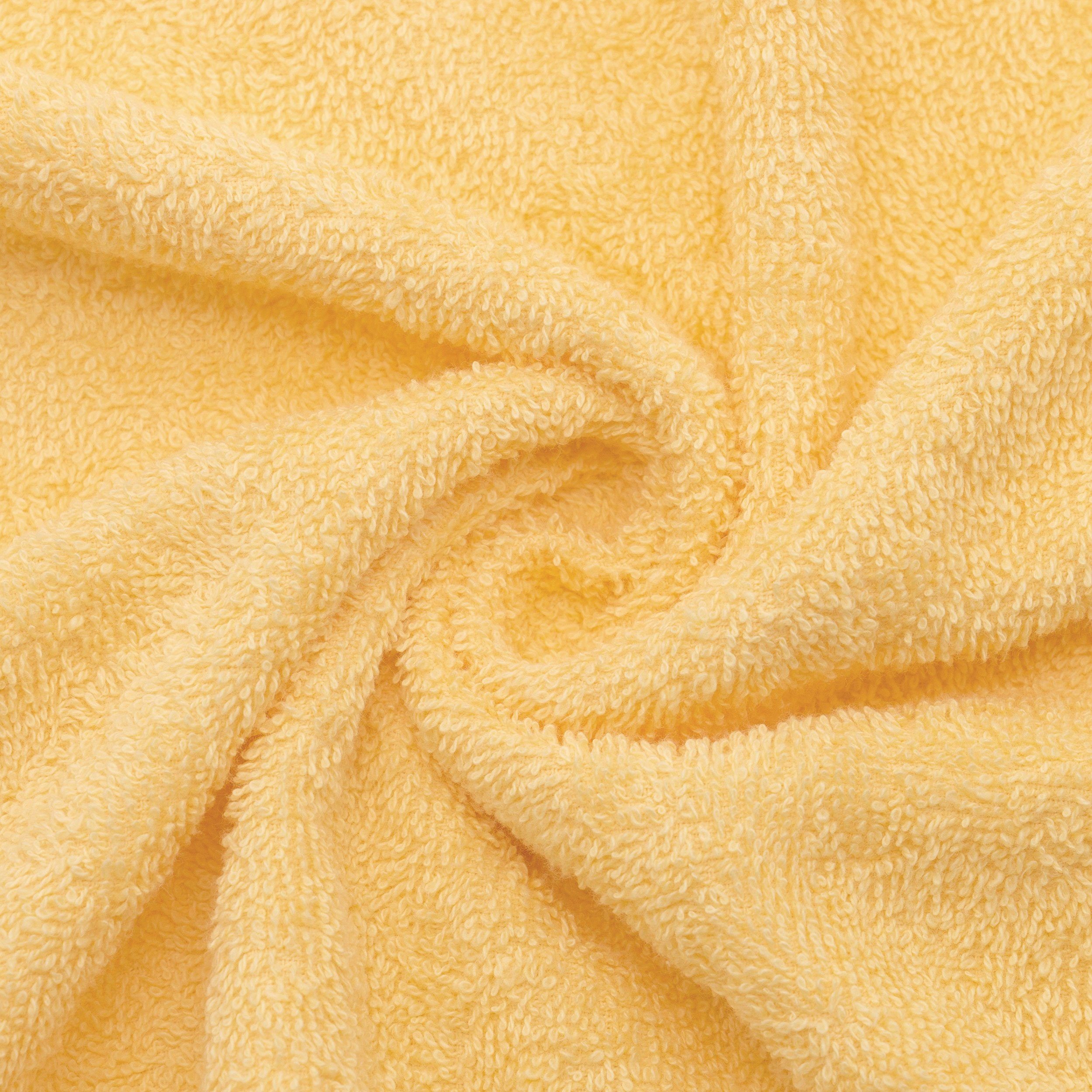 (2-St), ZOLLNER alle Baumwolle, 140 waschbar 95°C Farben Walkfrottier Duschtücher, bis sonne cm, 100% x 70
