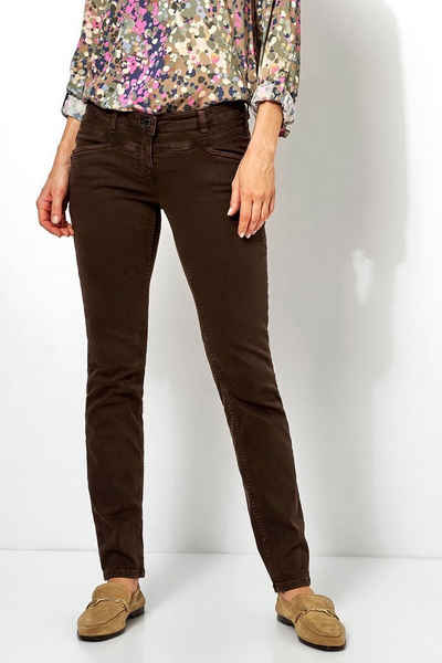 TONI Slim-fit-Jeans »Perfect Shape« mit Hüftsattel vorne