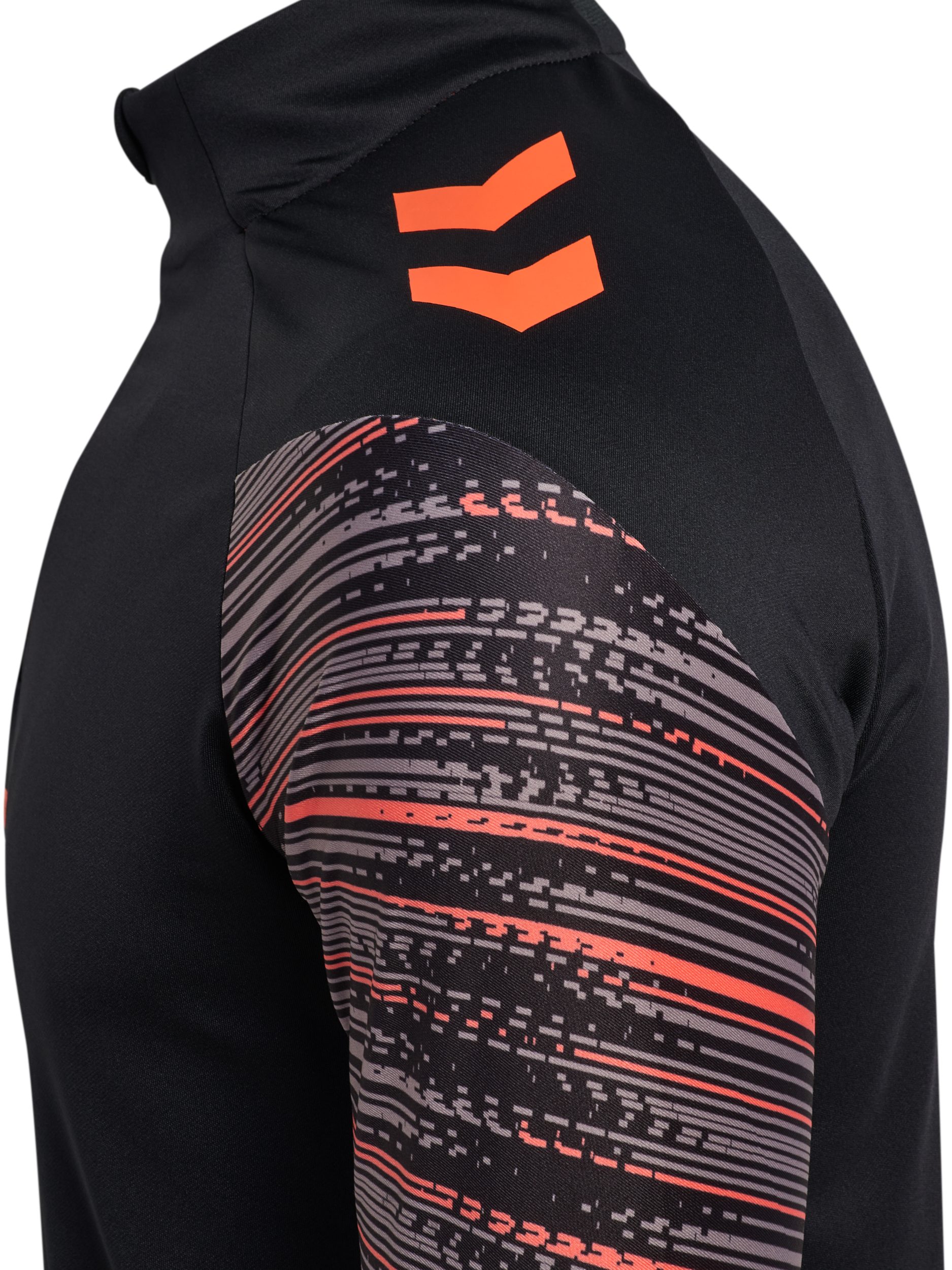 hummel Trainingsshirt HMLBLAZE PRO TRAINING HALF ZIP schnell trocknend, atmungsaktiv, aus Polyester und Elasthan