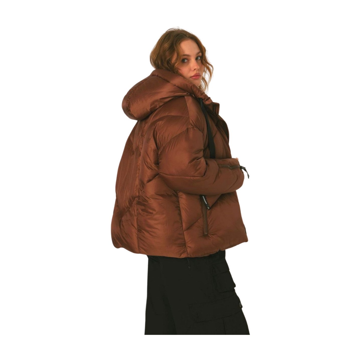 Steppjacke Oversize Kurzjacke