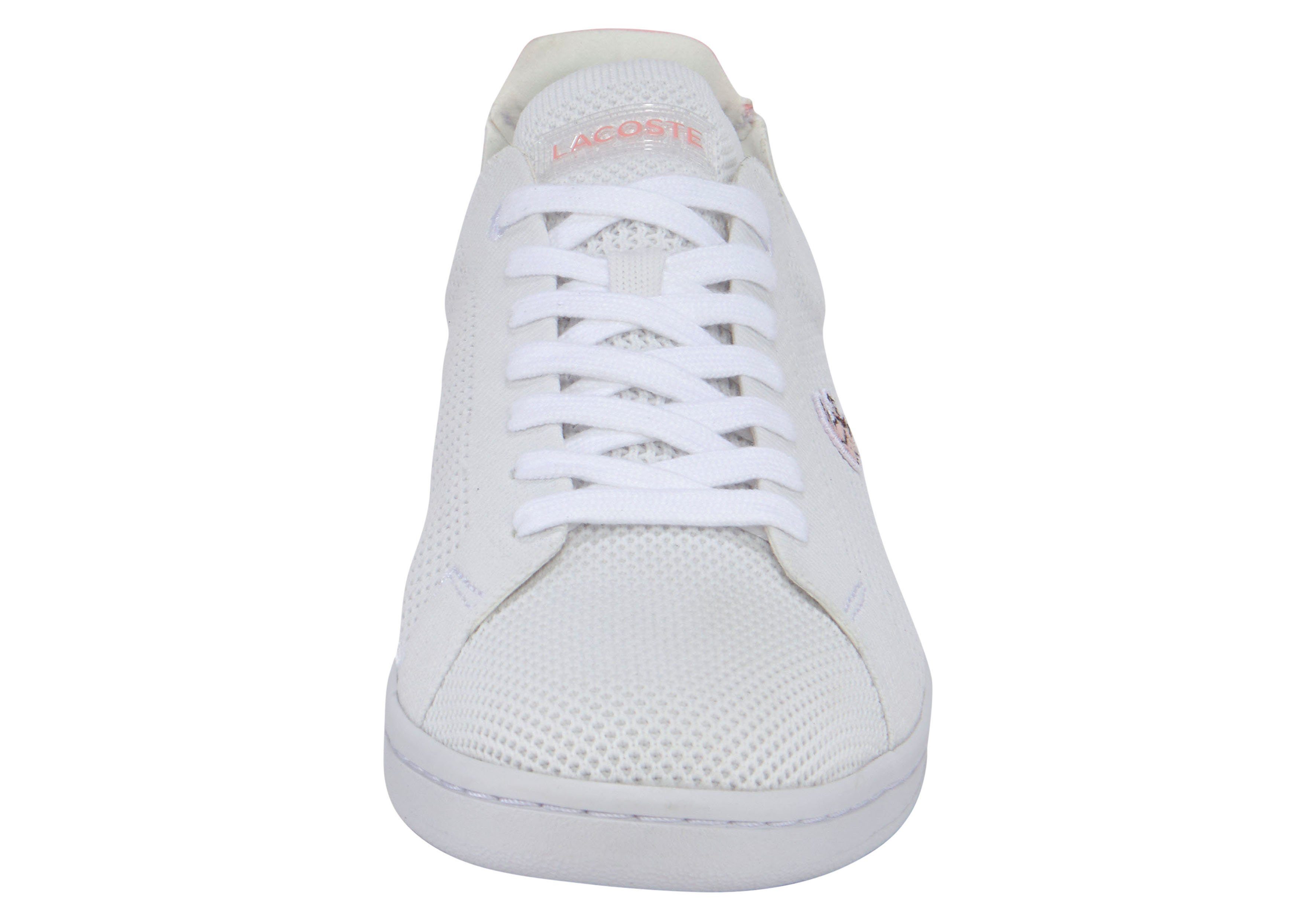 CARNABY 123 PIQUEE Sneaker weiß-rosa SFA Lacoste 1