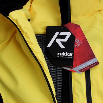 Rukka Skijacke Saviste AWS Wintersportjacke Wassersäule 10.000mm, abnehmbare Kapuze, abnehmbarer Schneefang