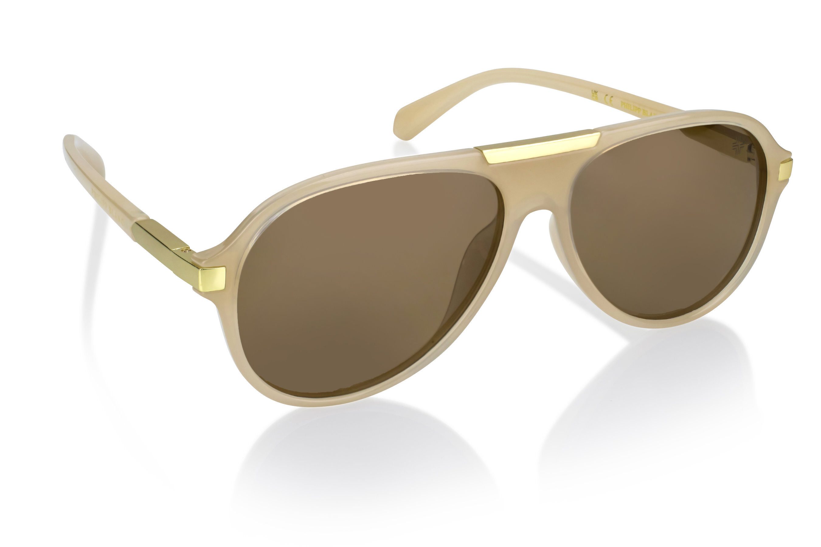 PHILIPP BLANC Sonnenbrille PA09-03 Glas 0,74 mm, polarisierte Gläser, UV400, CAT3.0