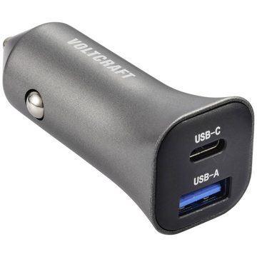 VOLTCRAFT USB-Kfz_Schnell-Ladegerät USB-A + USB-C® 38W USB-Ladegerät