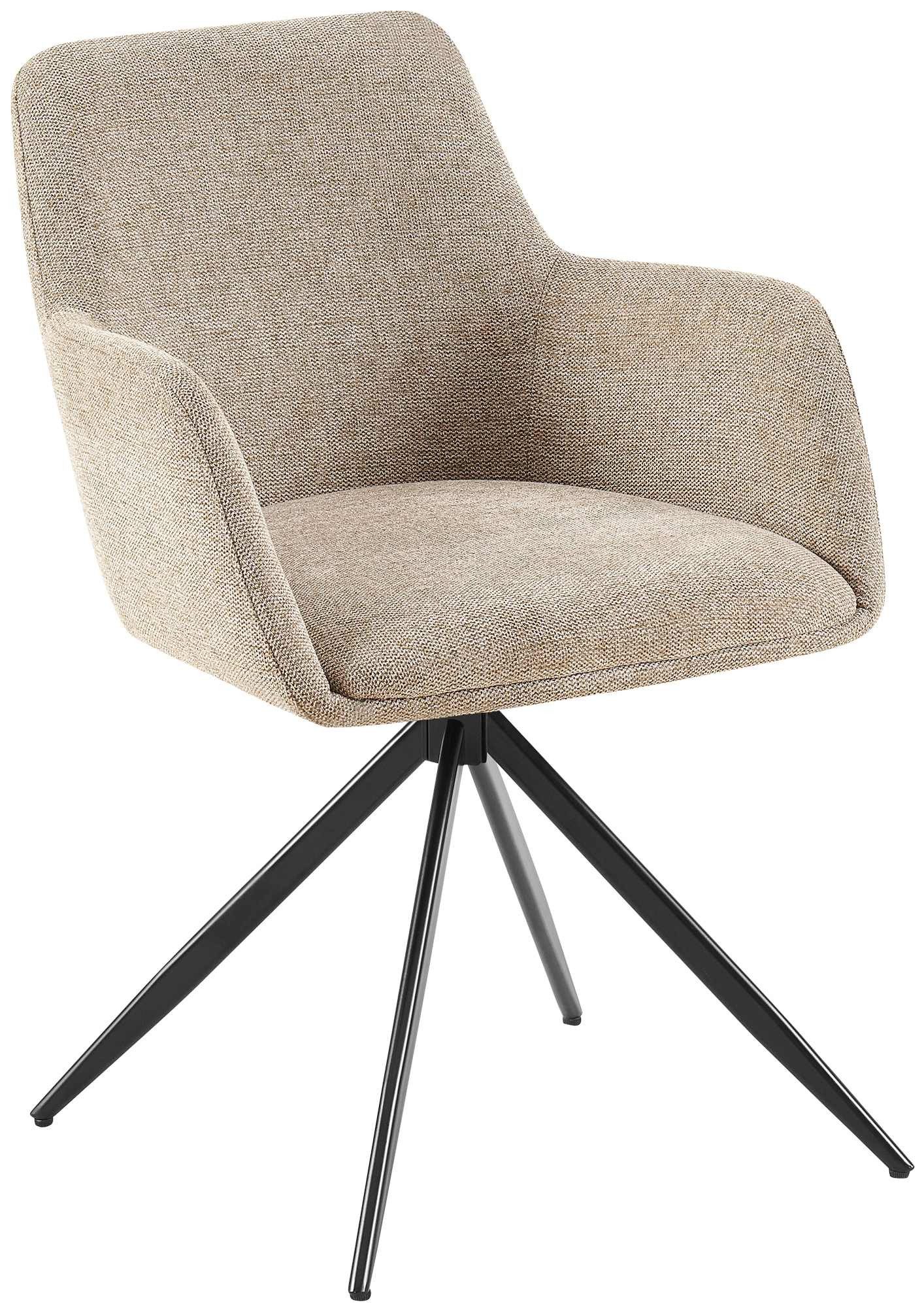 CLP Esszimmerstuhl Olema, mit Stoffbezug, schwenkbarer Polsterstuhl günstig online kaufen