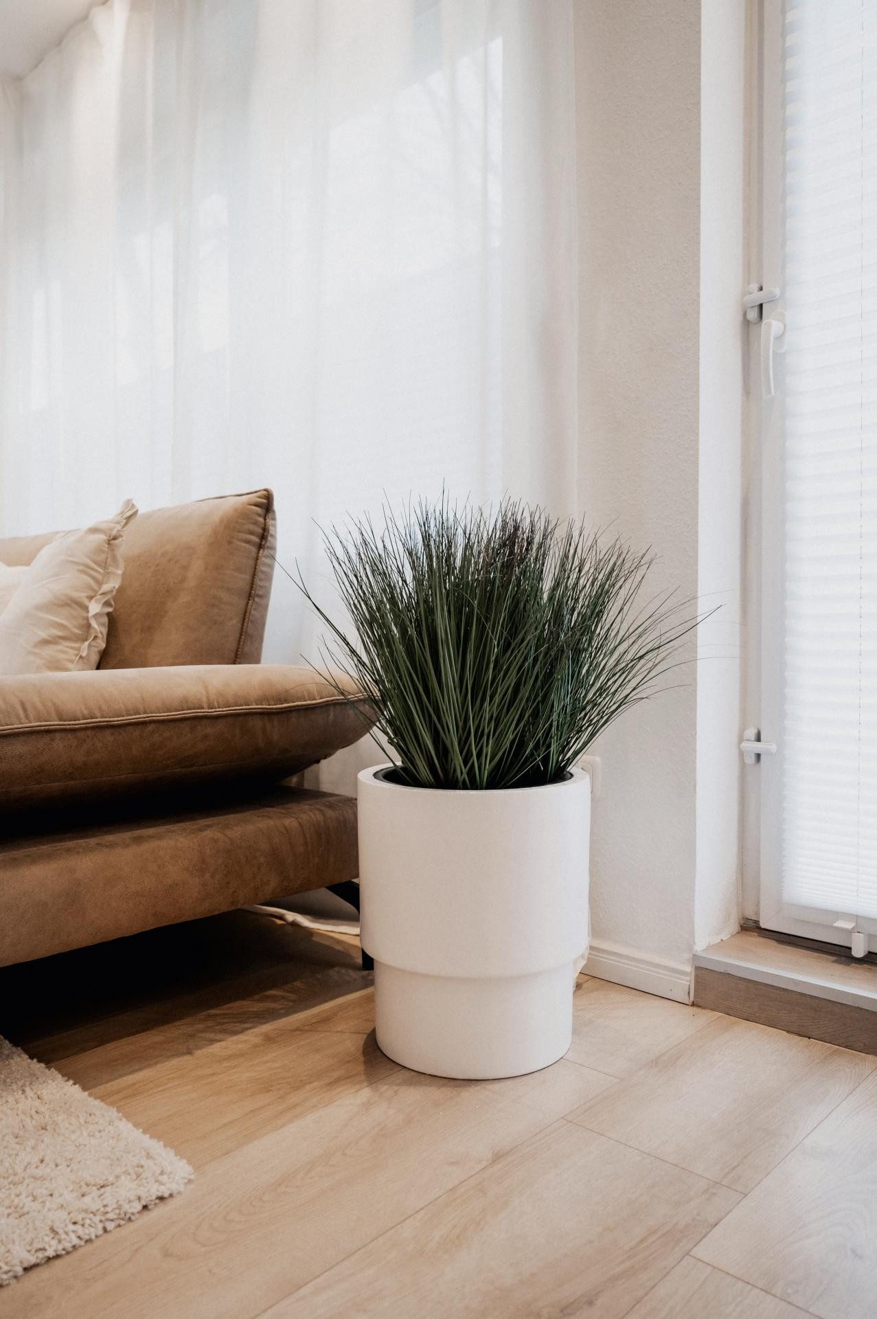 VIVANNO Blumentopf Fiberglas ESCADA Rund - günstig online kaufen