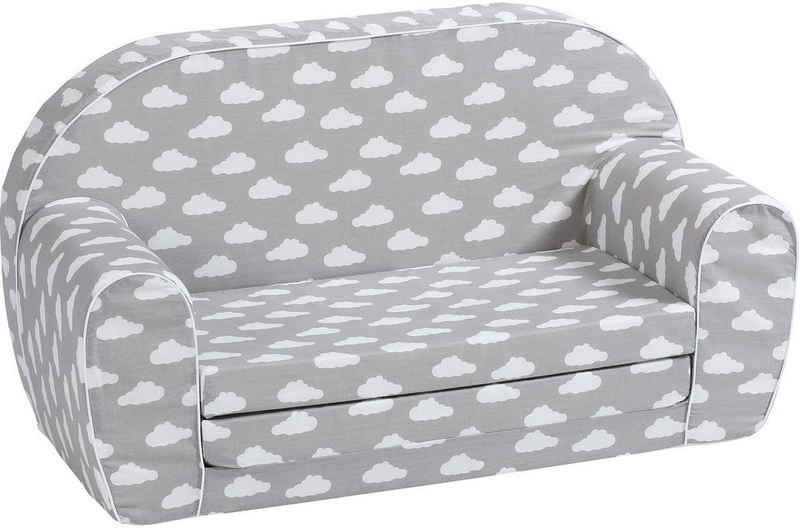 Knorrtoys® Sofa Grey White Clouds, für Kinder; Made in Europe