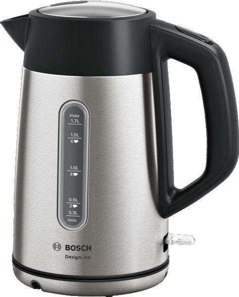 BOSCH Wasserkocher TWK4P440 DesignLine, 1,7 l, 2400 W