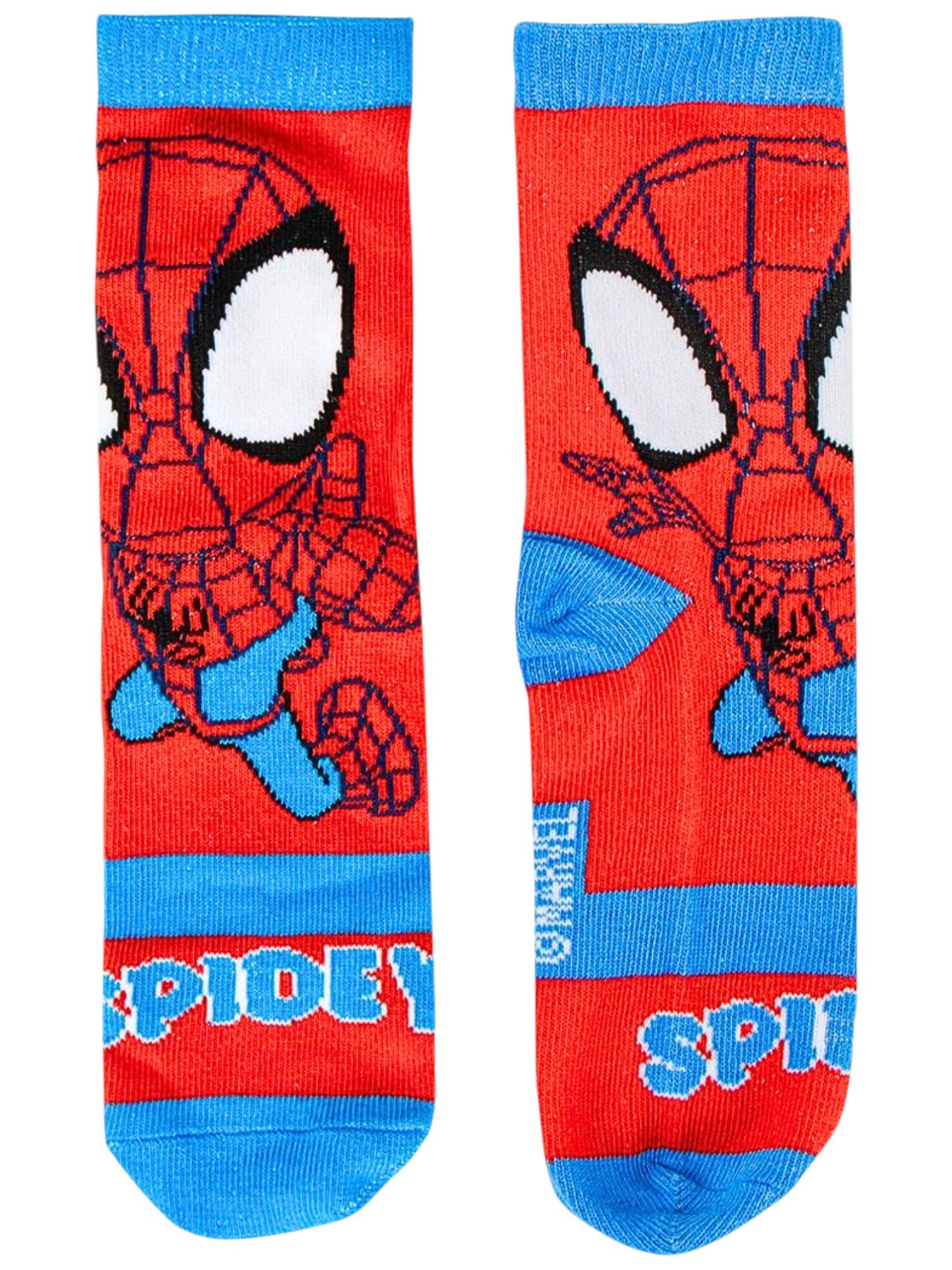 Cerdá Socken Marvel - Spidey Amazing Friends (4-Paar) Geschenkset mit Spardose Gr.23-30