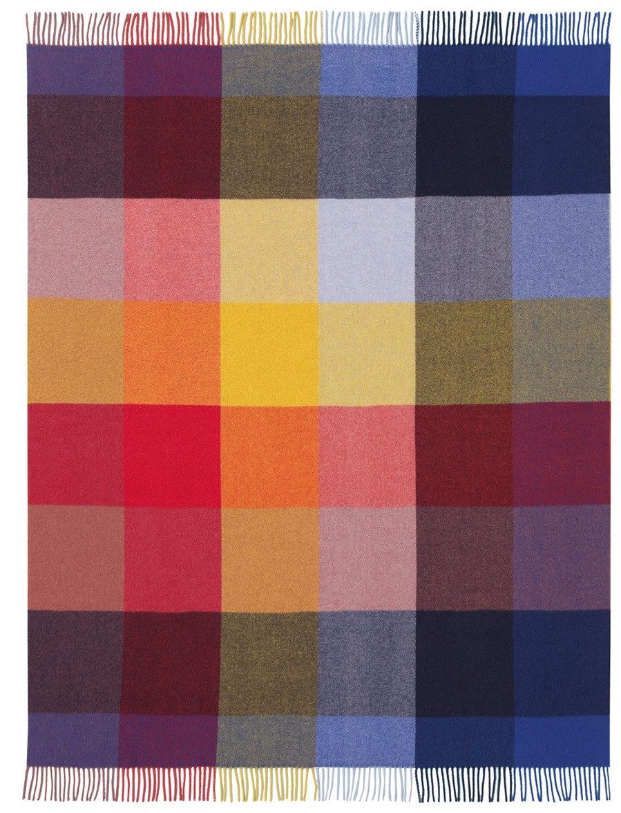 Wohndecke Biederlack Kaschmirplaid 'Square' 130 x 170 cm, Biederlack günstig online kaufen