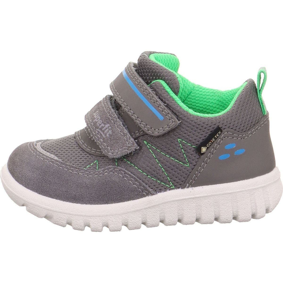 Superfit SPORT7 Mini Outdoorschuh Stilvoller und robuster Sneaker für kleine Abenteurer, wasserdicht