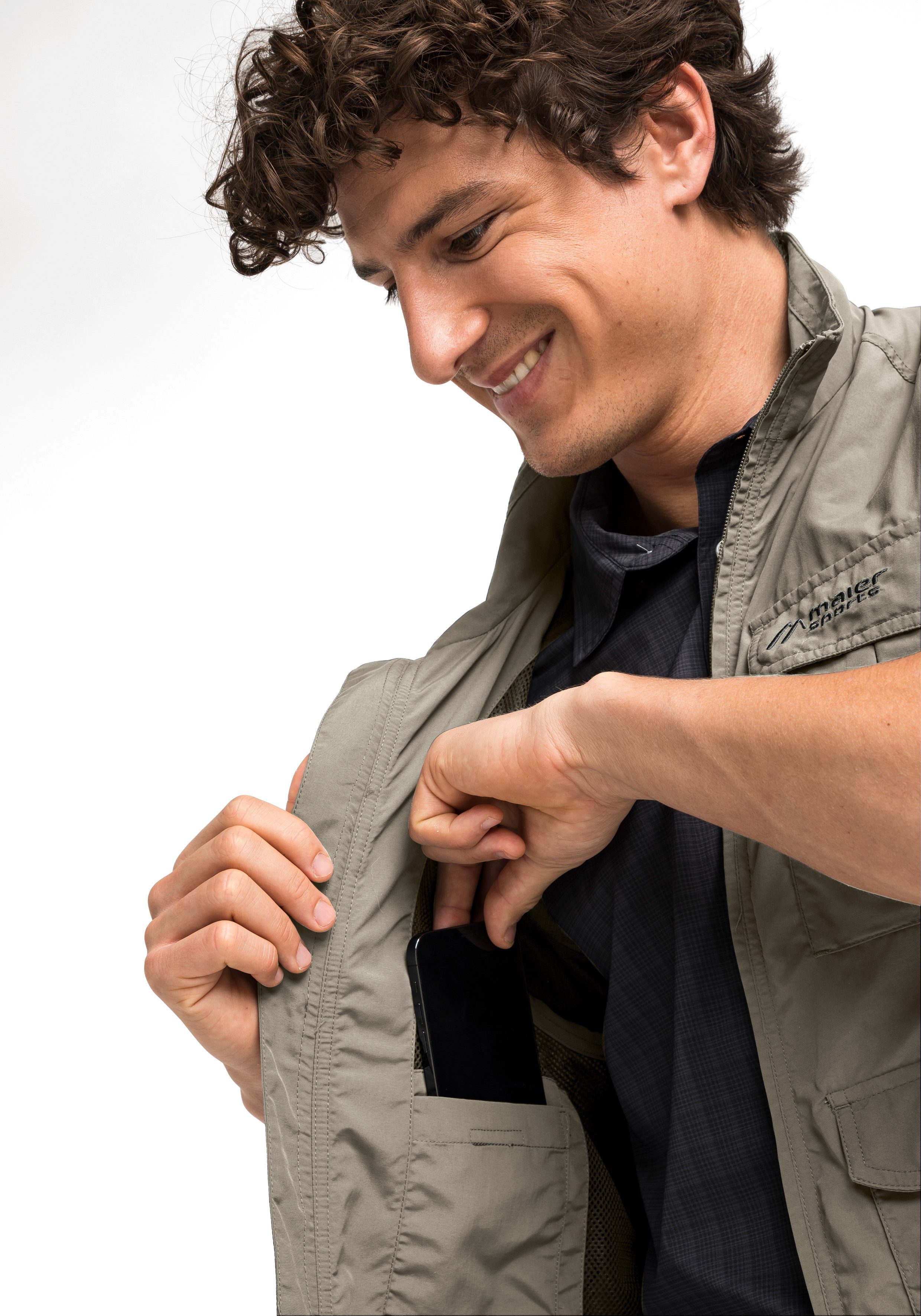 Maier Sports Funktionsweste Valdemar Herren Weste mit mehreren Taschen, atm günstig online kaufen