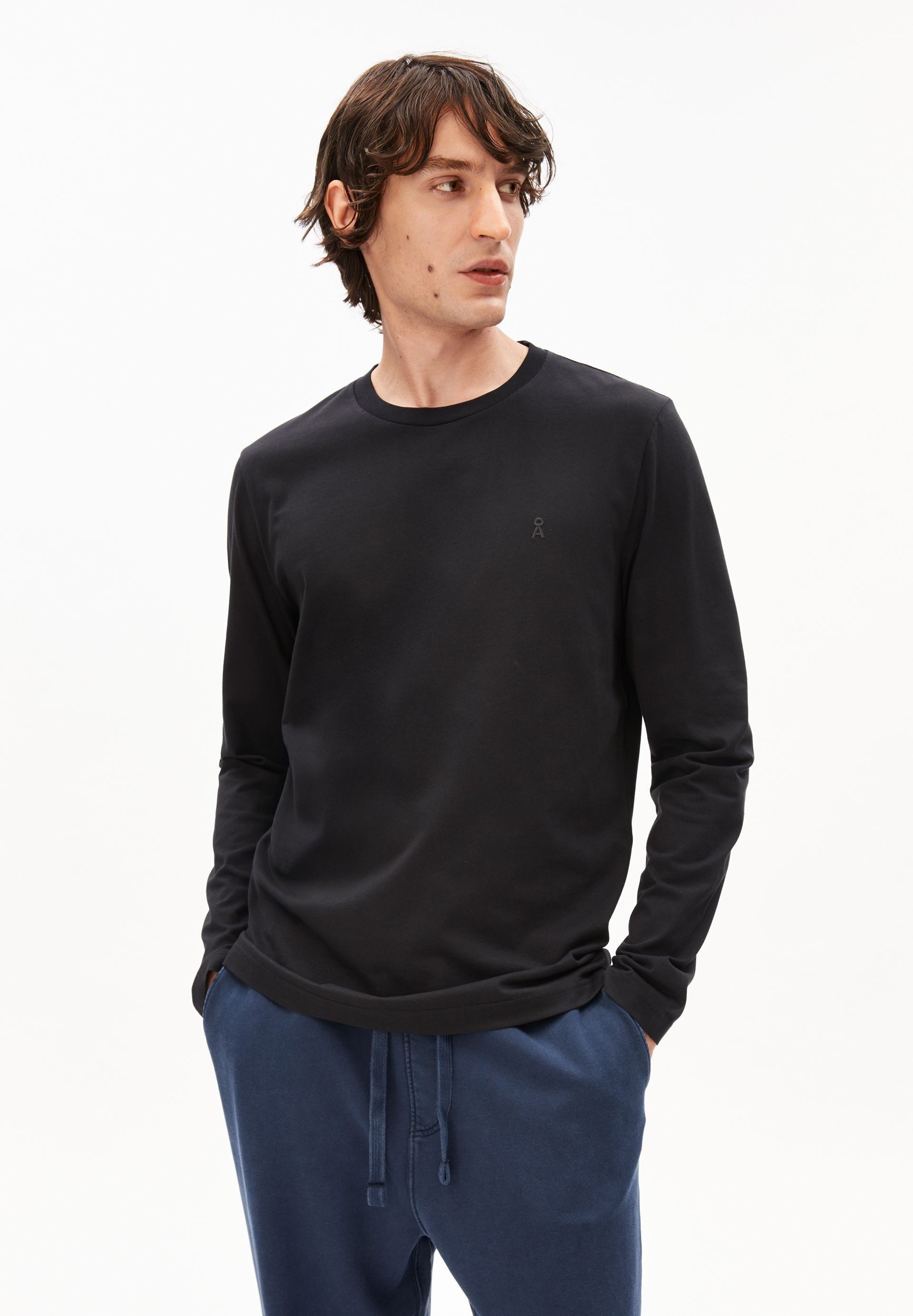 Armedangels Longsleeve JAAMES Longsleeve aus 100% Bio-Baumwolle Regular Fit