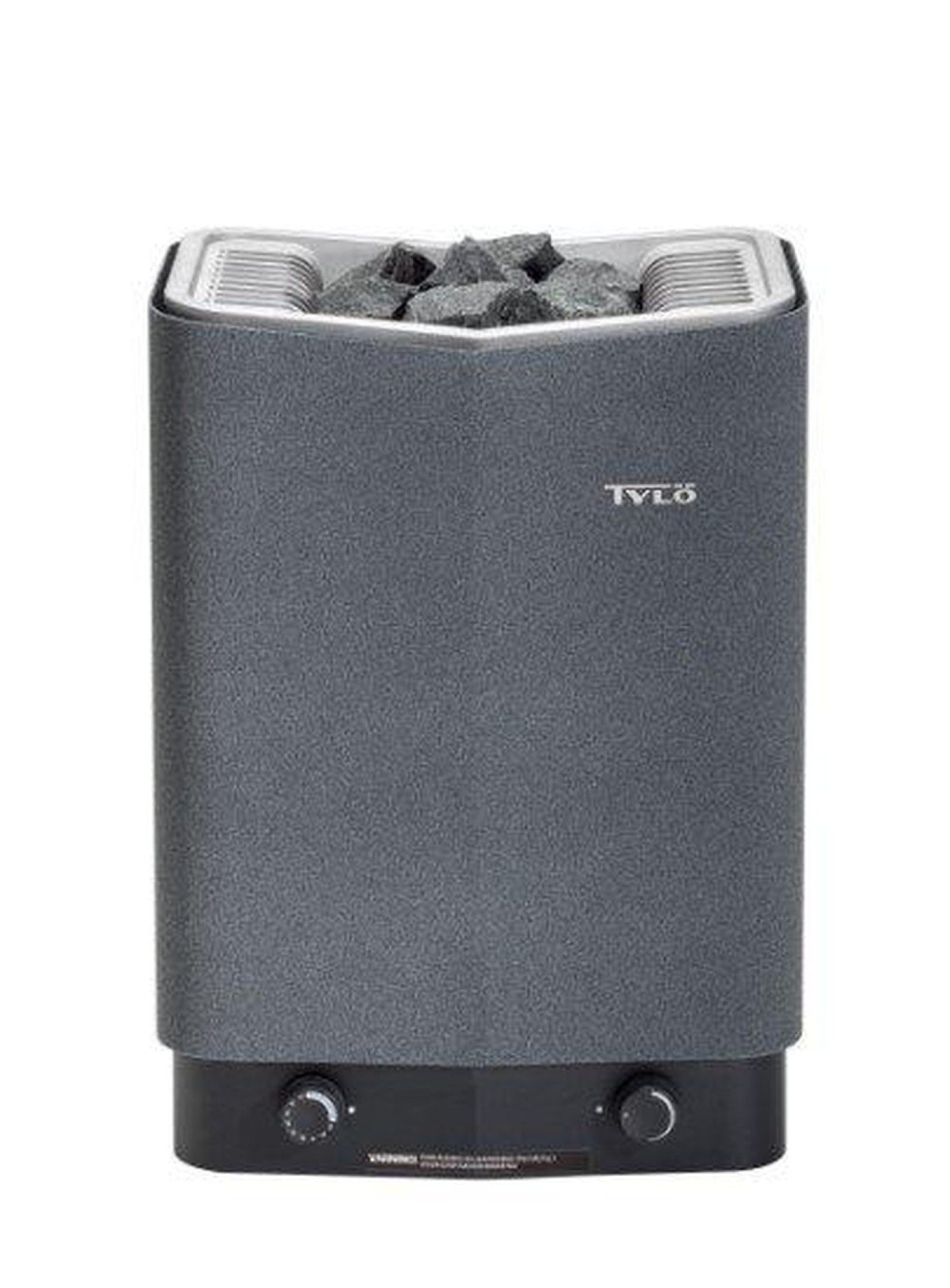 Tylö Saunaofen Tylö Sense Sport Saunaofen 8 kW Grau inkl. Steuerung, 8,0 kW, integrierte mechanische Zeit- und Temperatursteuerung, (Saunakabinen mit 6–12 m), Integrierte Steuerung und Thermosafe-Schutzbeschichtung
