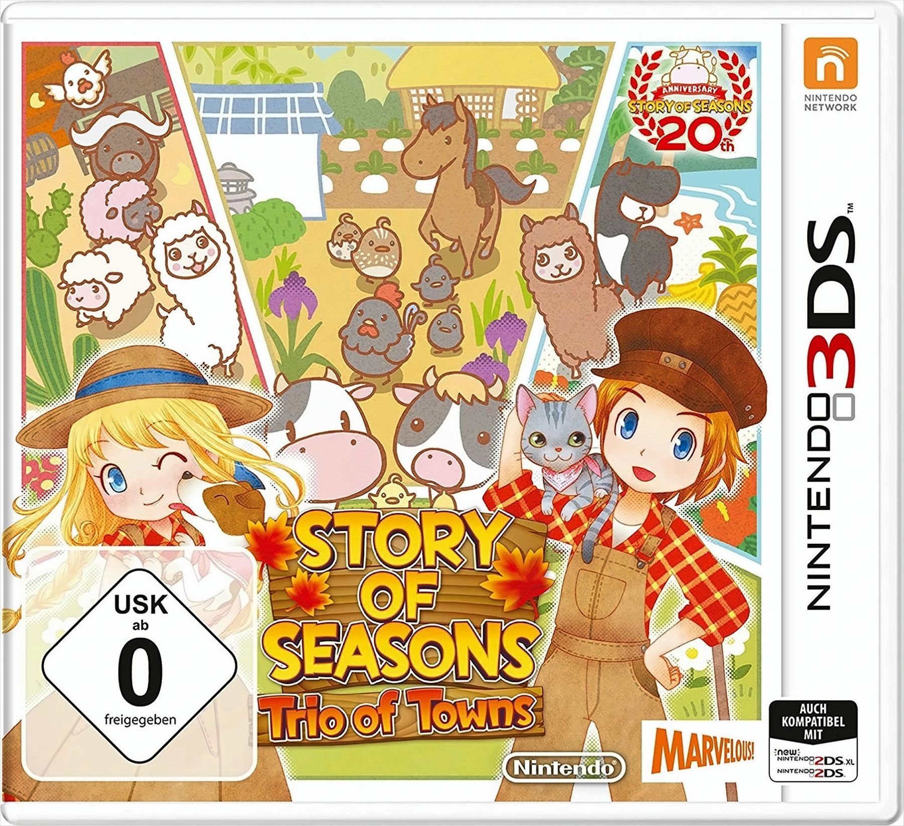 Story of Seasons: Trio of Towns Nintendo 3DS