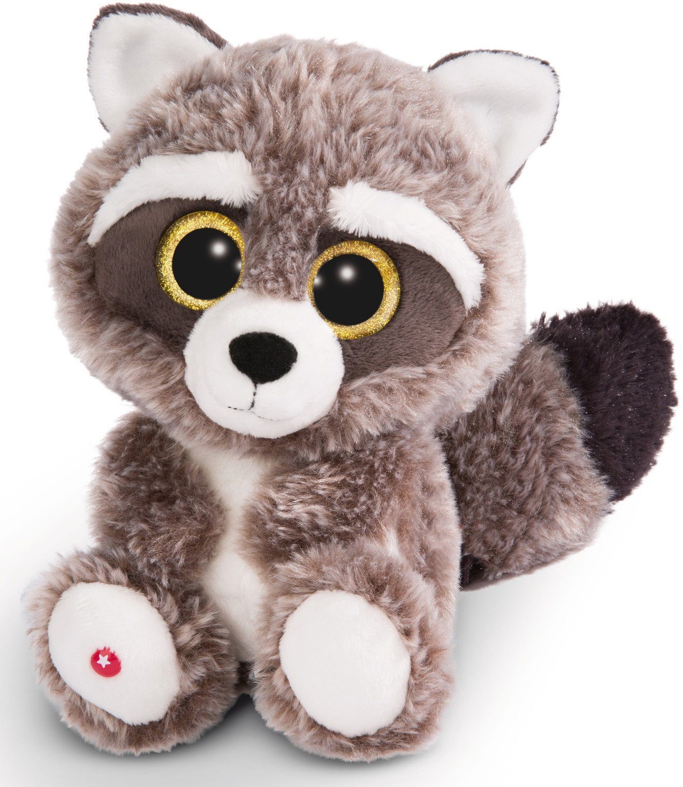 Kuscheltier Glubschis, Waschbär Clooney, 25 cm