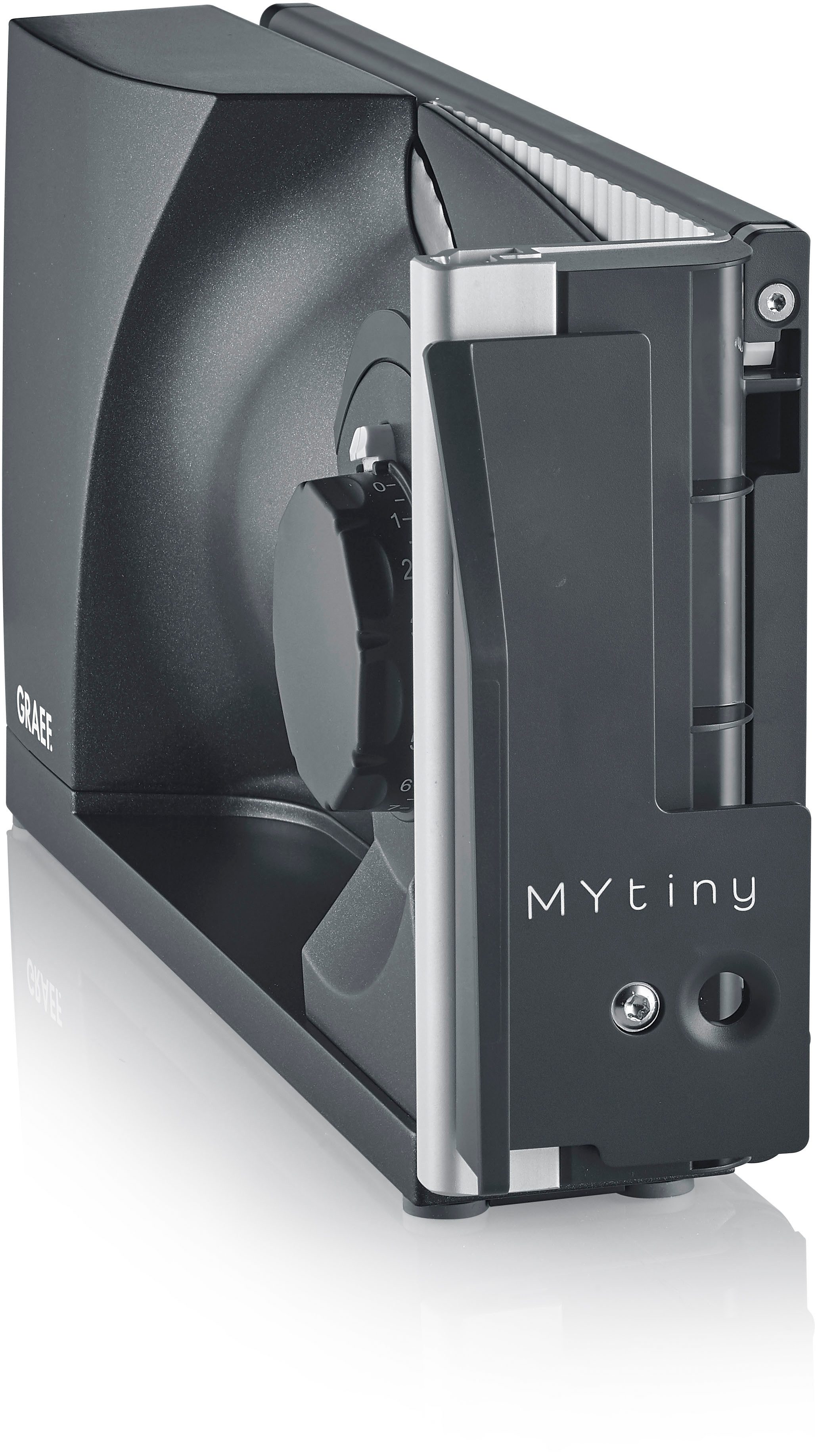 Graef Allesschneider Mytiny MT1006EU, 170 W, eisenglimmergrau