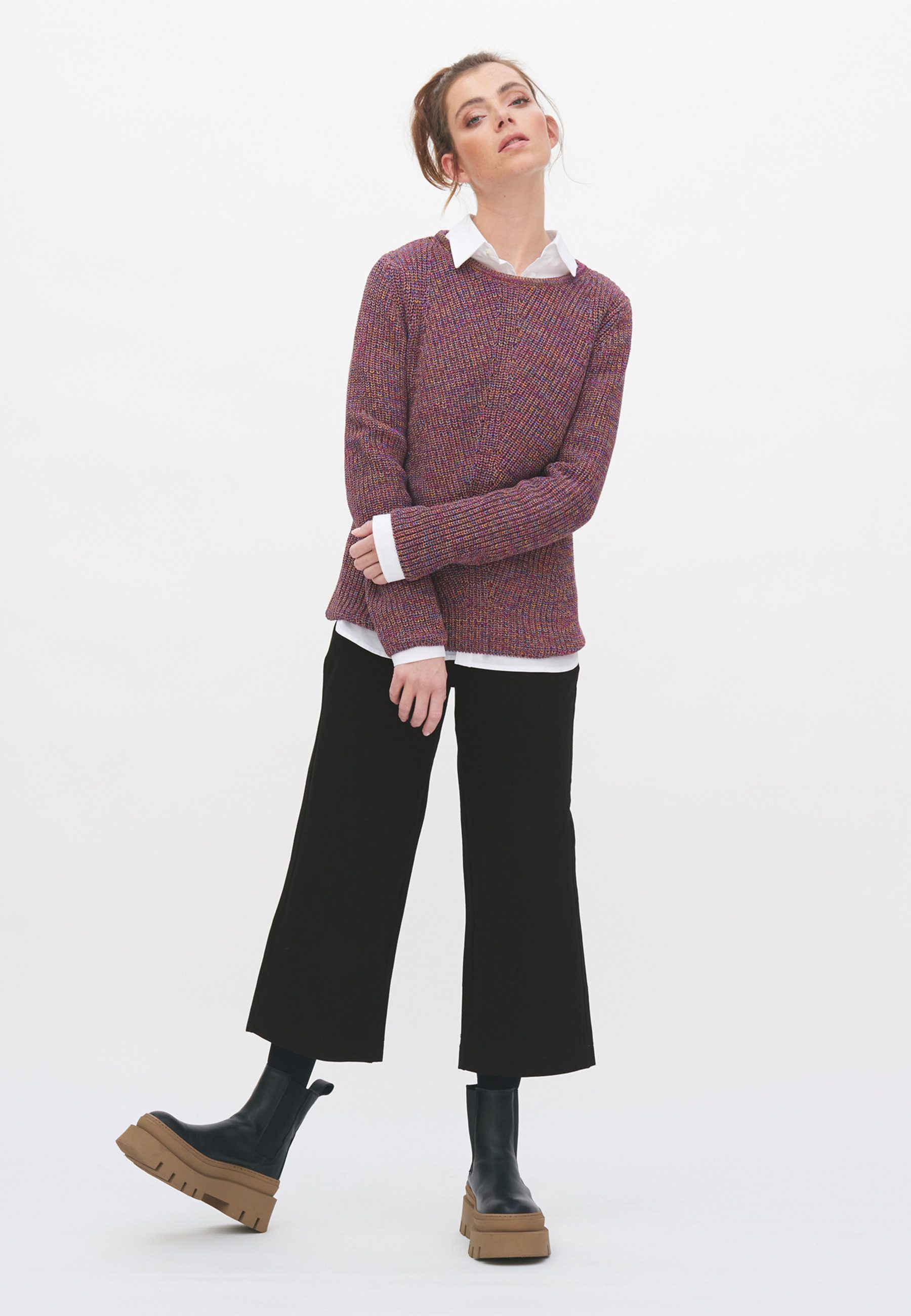 LIVING CRAFTS Stoffhose LINA GOTS zertifiziert