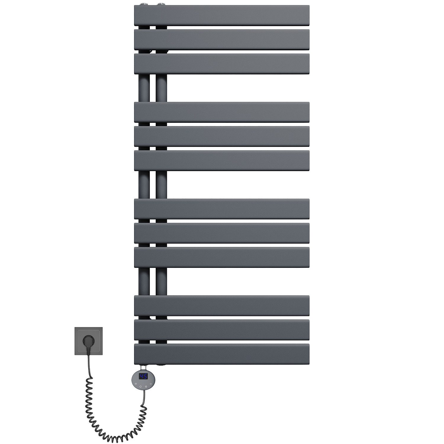 SONNI Designheizkörper Handtuchwärmer mit Heizung, programmierbarer Zeit un günstig online kaufen