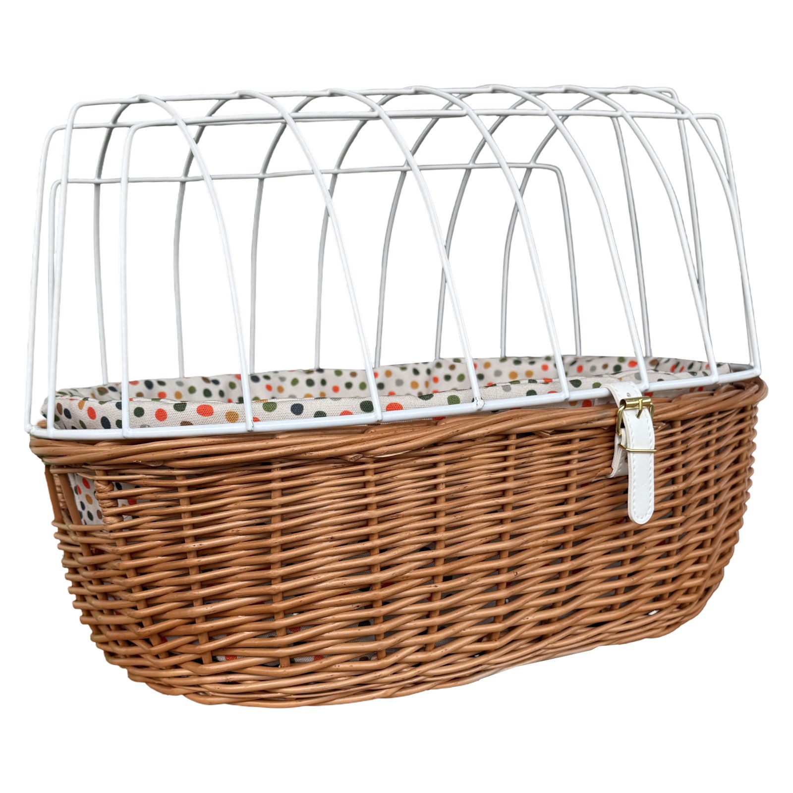 Aumüller Tierfahrradkorb Fahrrad-Tierkorb Classic, mit Polstereinlage, L: 52 cm, Gepäckträge...