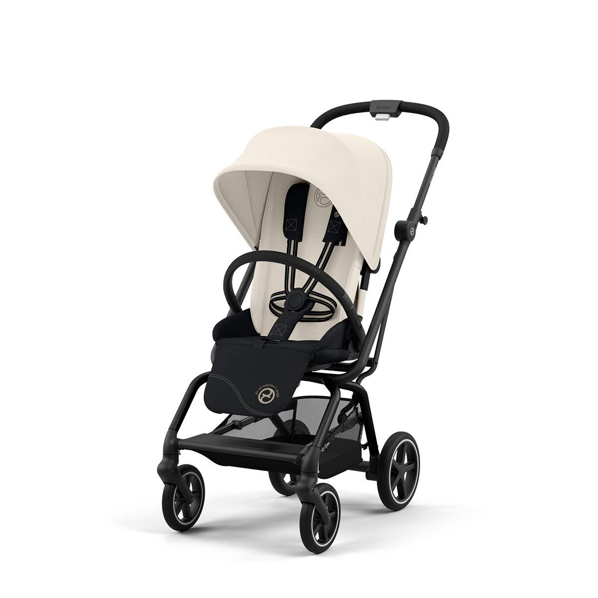 Cybex Sportbuggy Eezy S Twist, Ergonomische Liegeposition mit integrierter Beinstütze