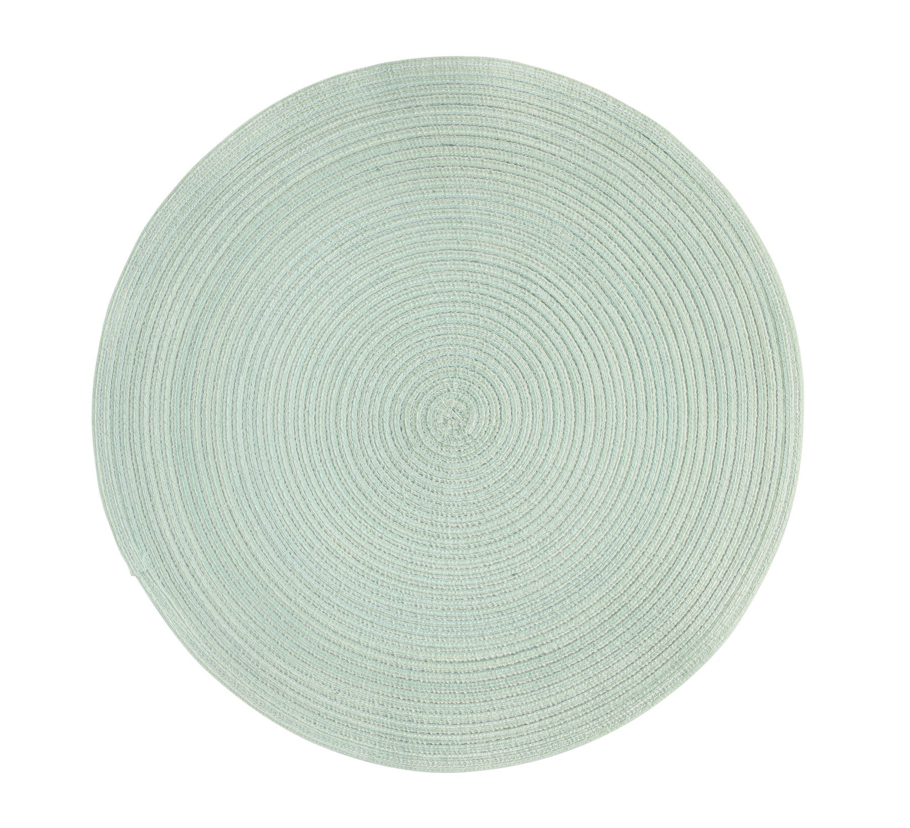Platzset Tischset rund 12er Set Samba Kreis 038 jade