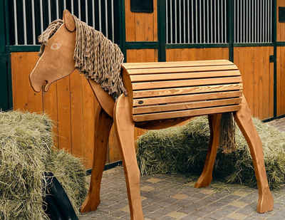 HolzTec Holzpferd Holz-Pferd Pony Amigo, 109cm