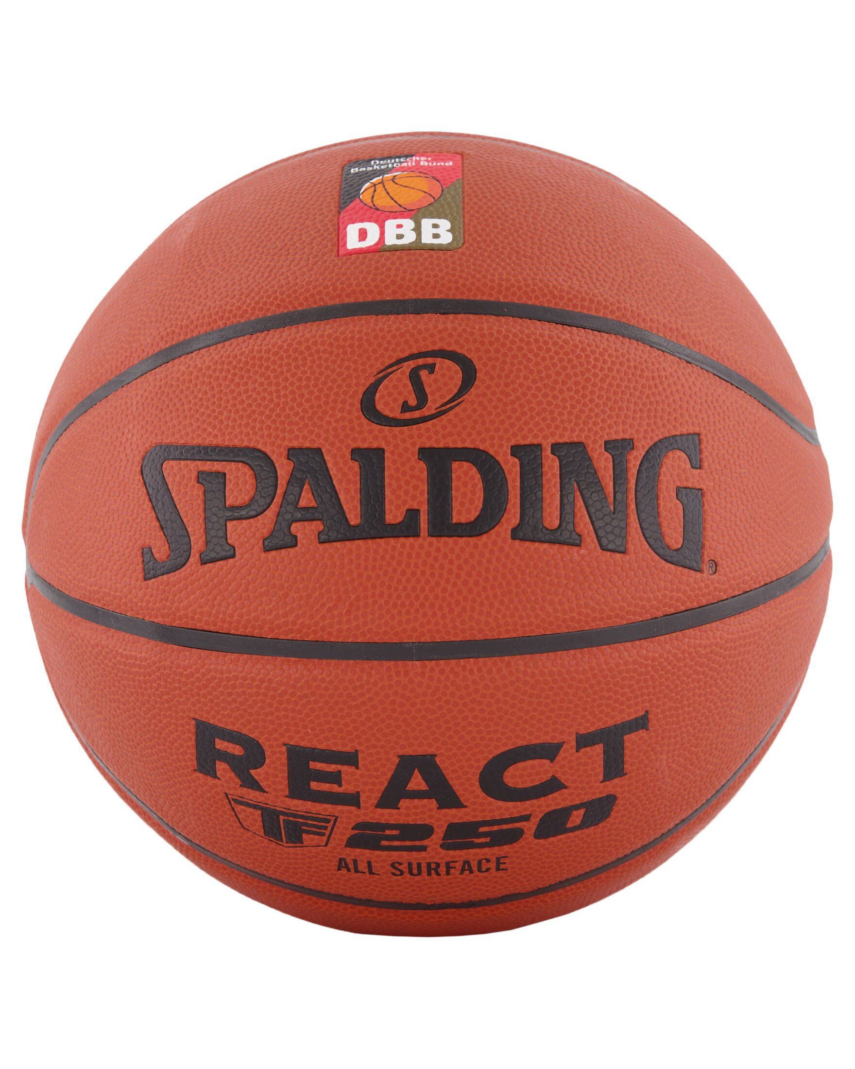 REACT 250 ORANGE Basketball SERIES Spalding Basketball TF