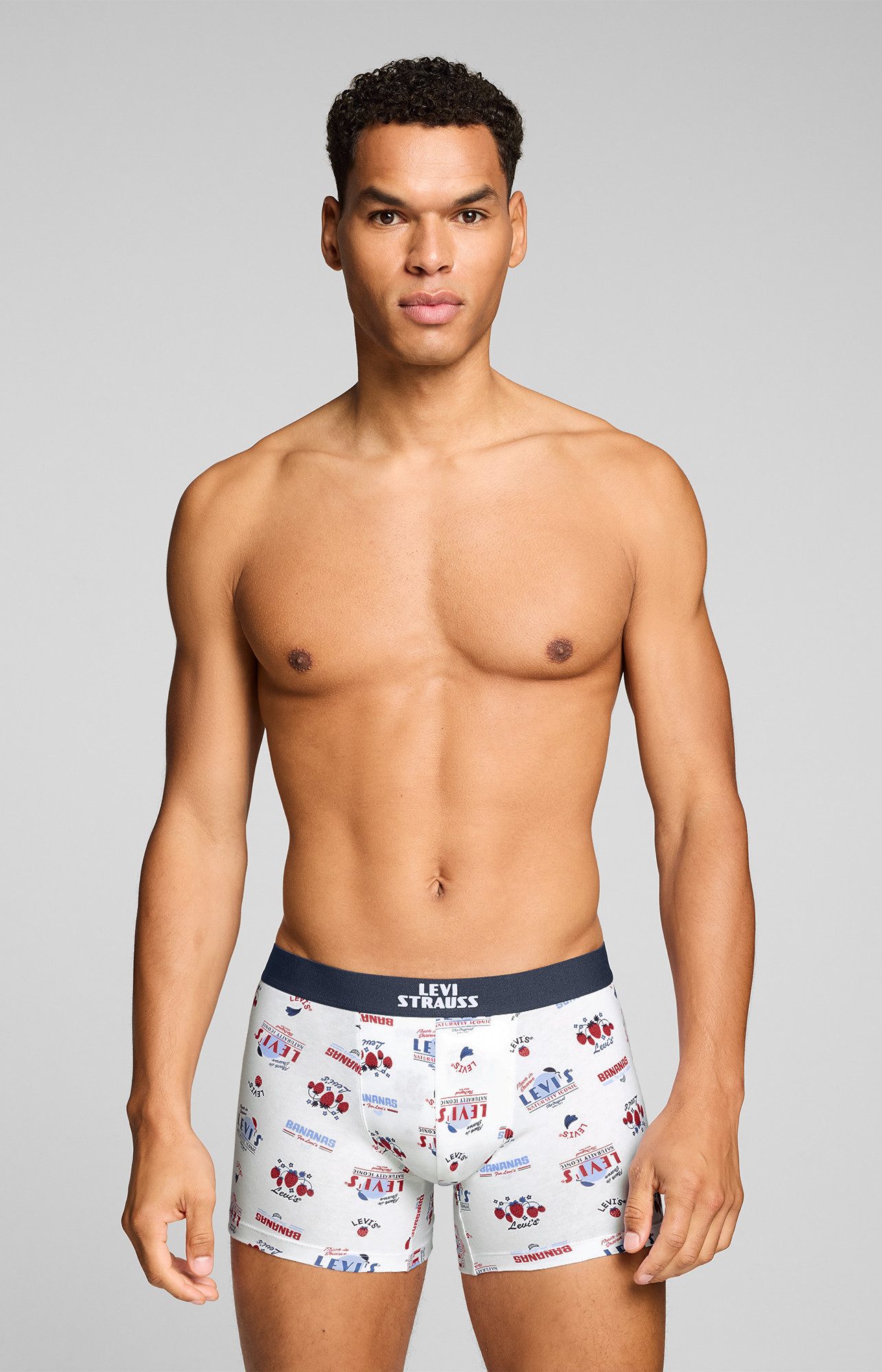 Levi's® Boxershorts LEVIS MEN FRUITY AOP BOXER BRIEF 2P (2er Pack)