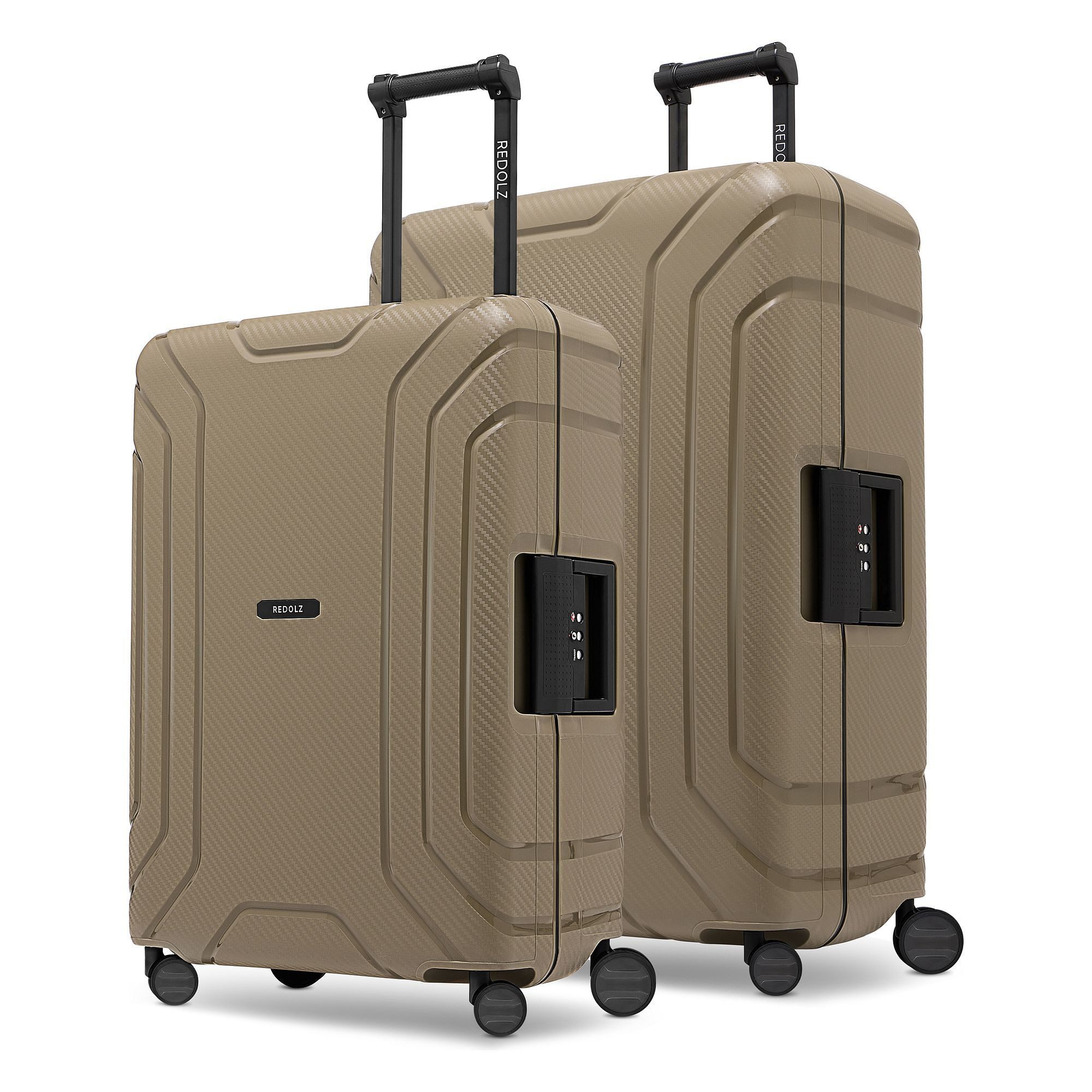 Redolz Trolleyset Essentials 15, 4 Rollen, (2-teilig, 2 tlg), Polypropylen