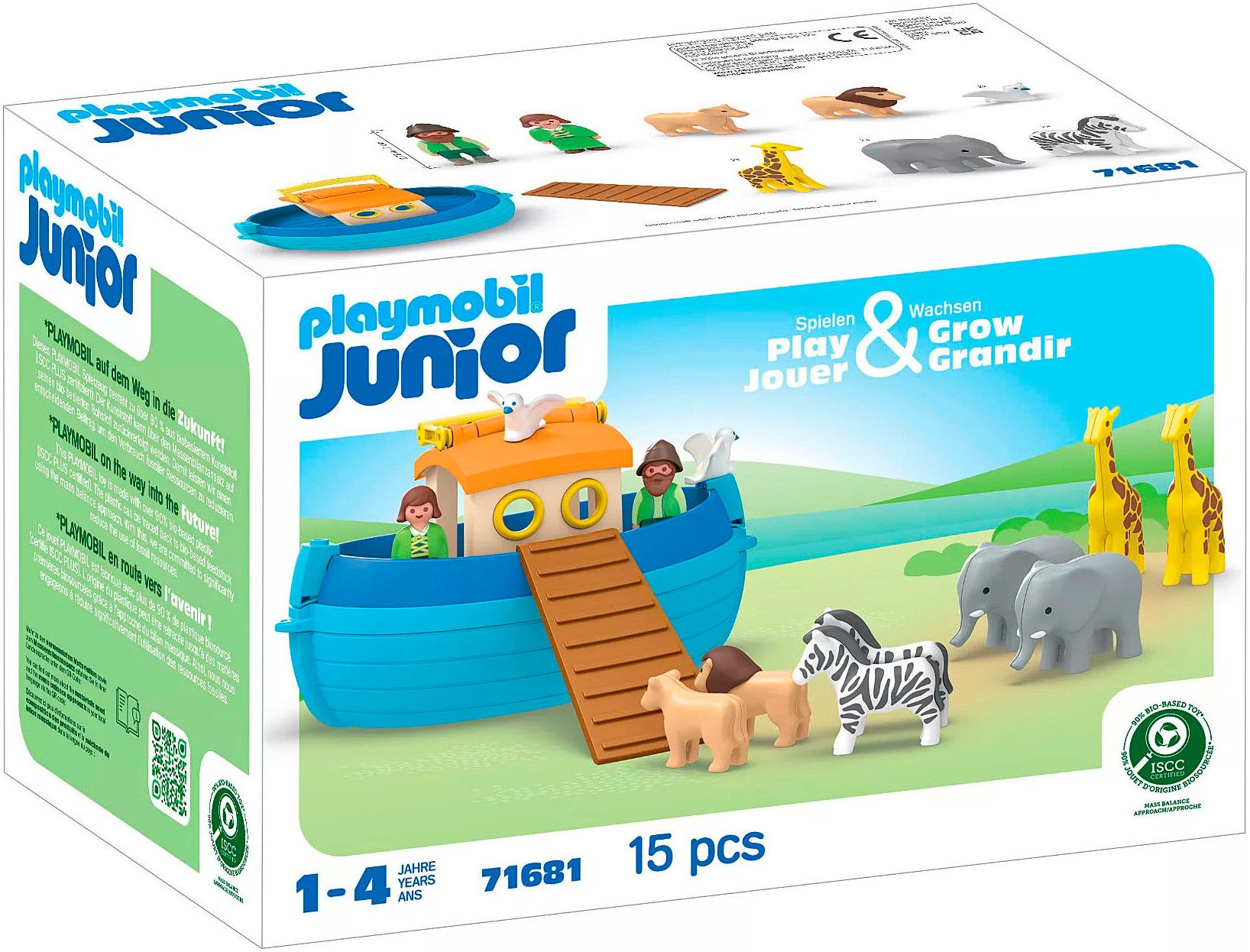 Playmobil® Meine Mitnehm-Arche Noah (71681), JUNIOR Konstruktions-Spielset, günstig online kaufen