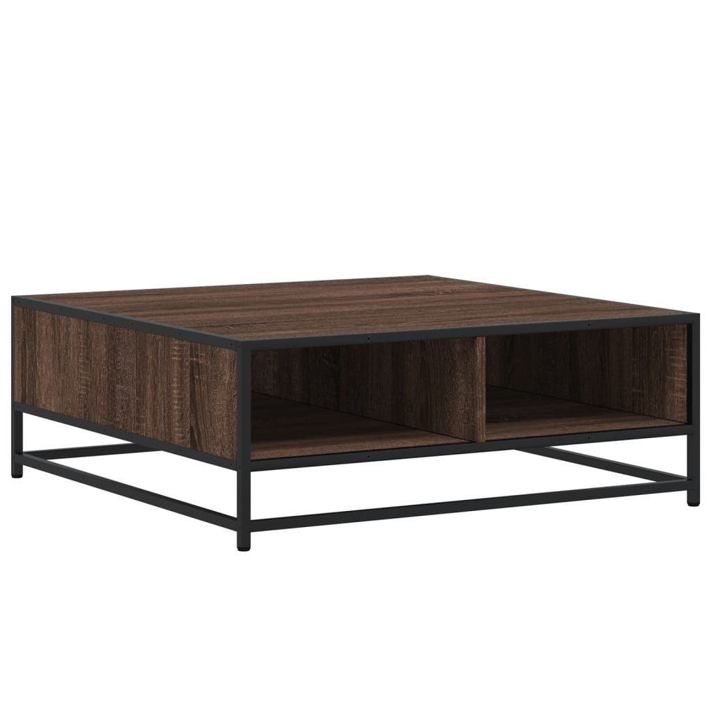 vidaXL Couchtisch Couchtisch Braun Eichen-Optik 80x80x30 günstig online kaufen
