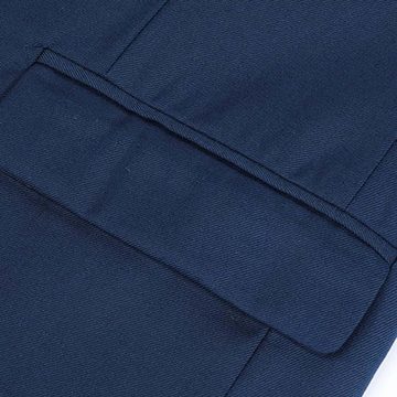 FIDDY Sakko Slim-Fit-Blazer für Herren, Business-Jacke mit einem Knopf, Größe L