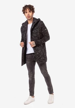 RedBridge Strickjacke Rugby mit verschließbaren Taschen