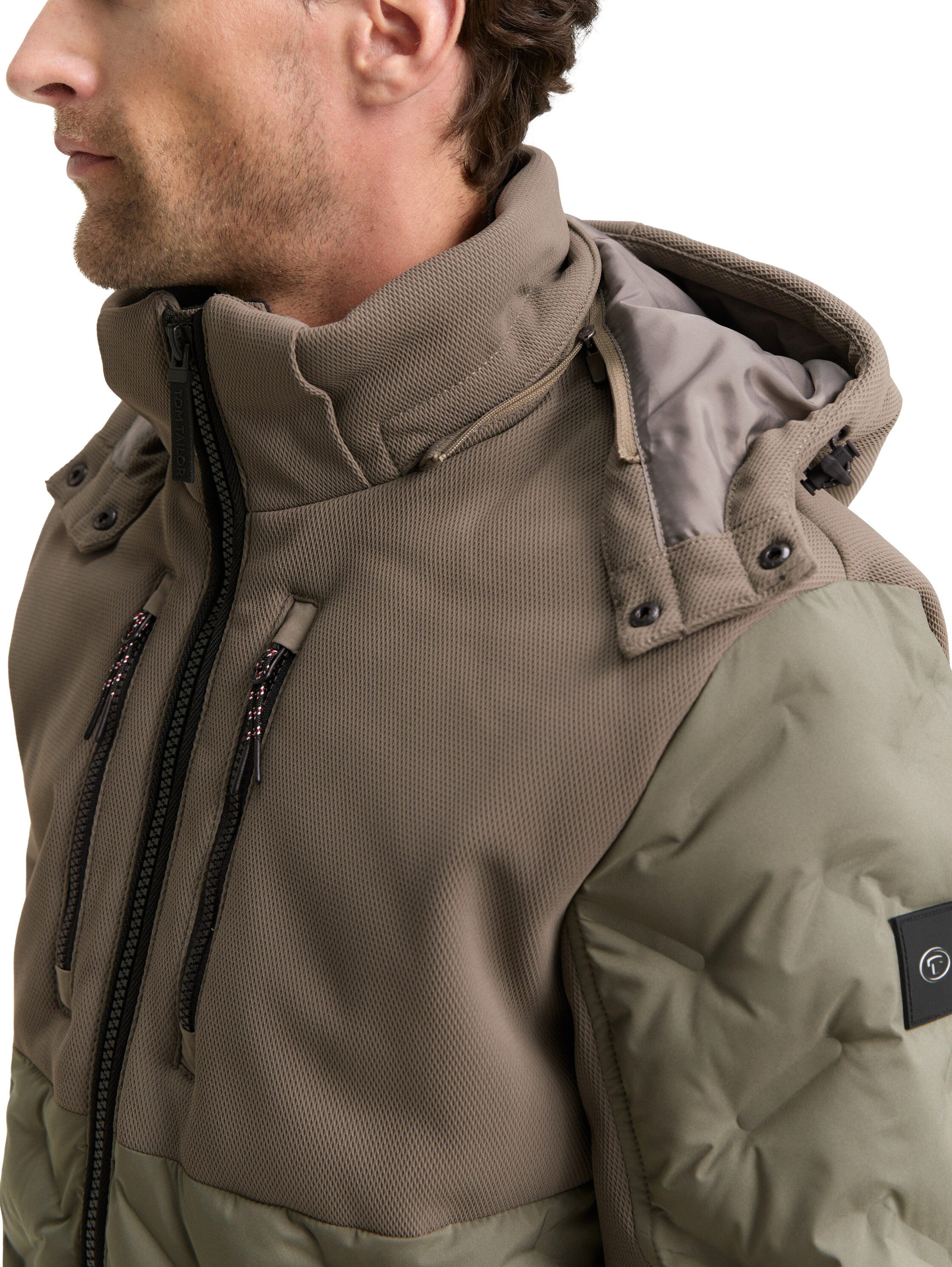 TOM TAILOR Steppjacke mit Kapuze