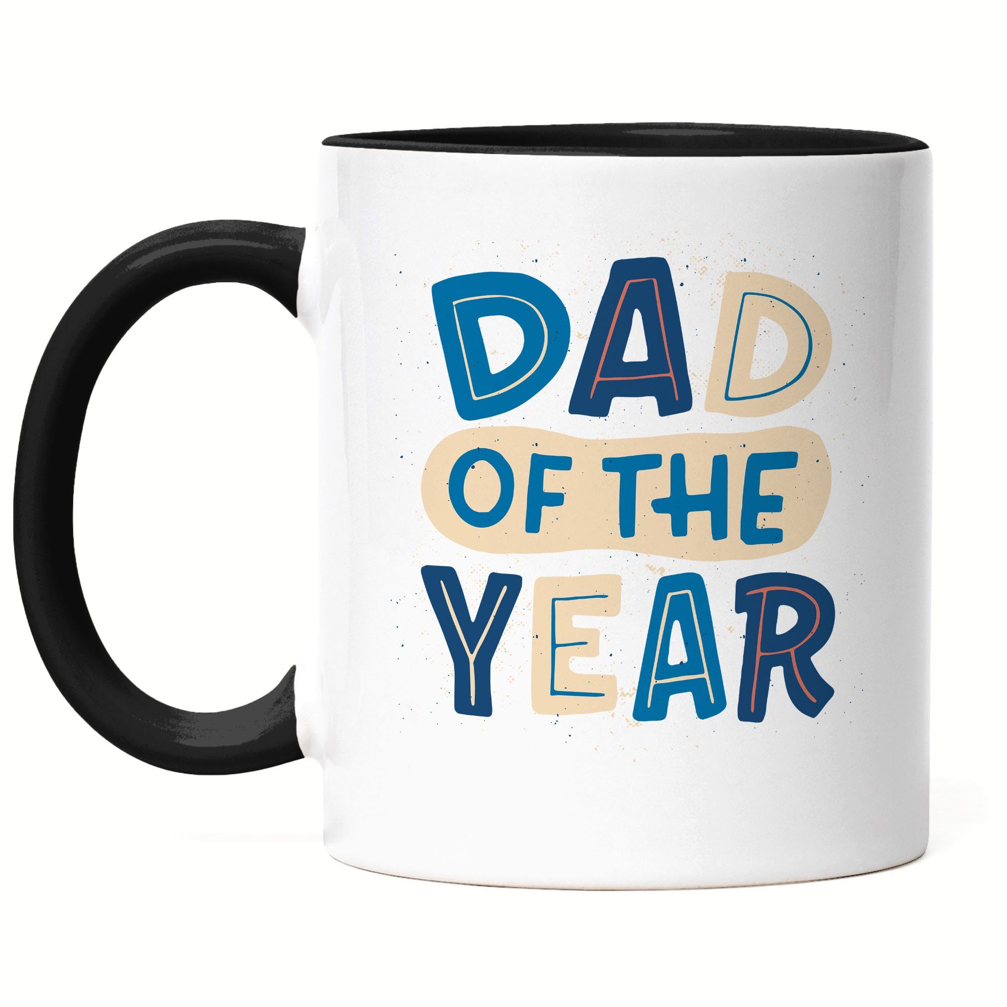 Hey!Print Tasse Dad Of The Year Tasse Bester Papa Vatertag Geschenkidee Weltbester Dad