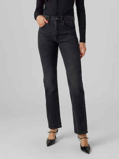 Vero Moda High-waist-Jeans VMHAILEY HR STRAIGHT DNM JNS LI131 NOOS