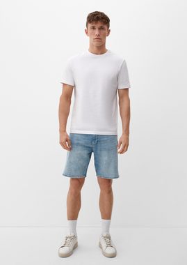 s.Oliver Jeansshorts Jeans-Shorts / Relaxed Fit / Mid Rise / Wide Leg Waschung