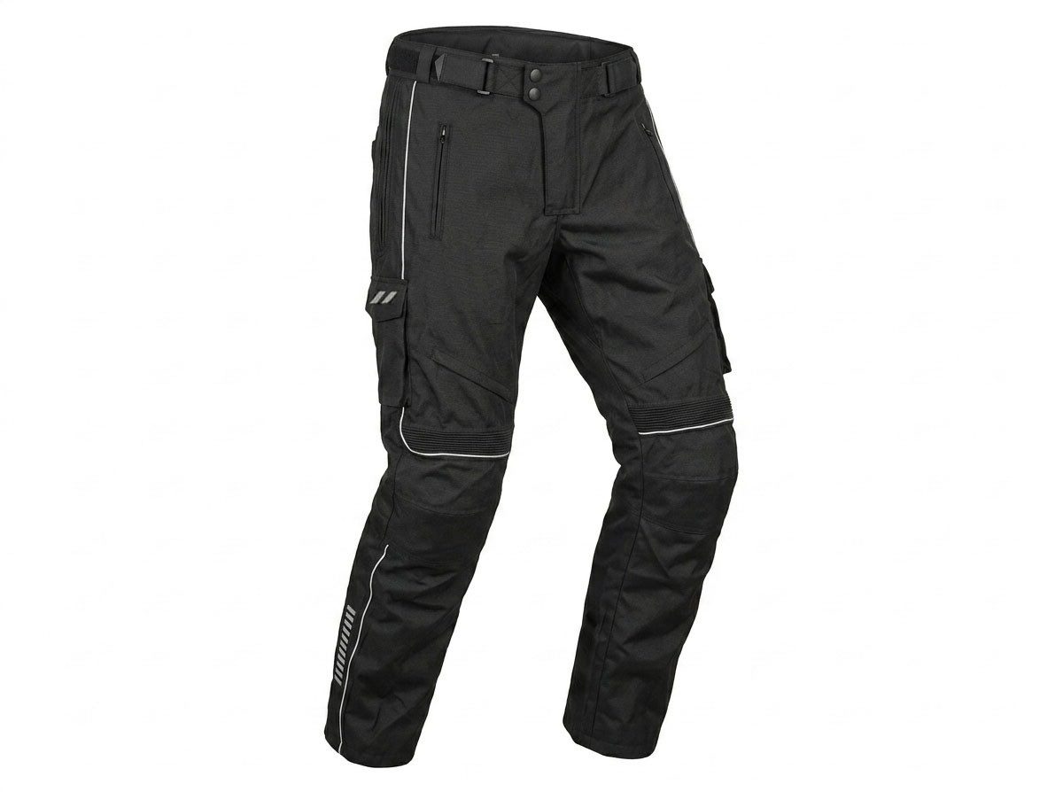 Alpha Speeds Motorradhose Racing Lang PRO (2026) – All-Saison inklusive Protektoren Wasserdicht, trennbares Thermofutter, Air-Vents & Knie-Ergonomie