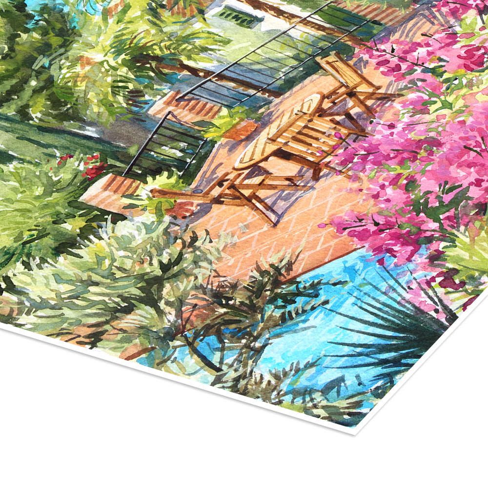 Posterlounge Wandbild Ein ruhiges Plätzchen, Paul Simmons, erhältlich als Poster, Leinwandbild, Wandsticker oder Acrylglasbild