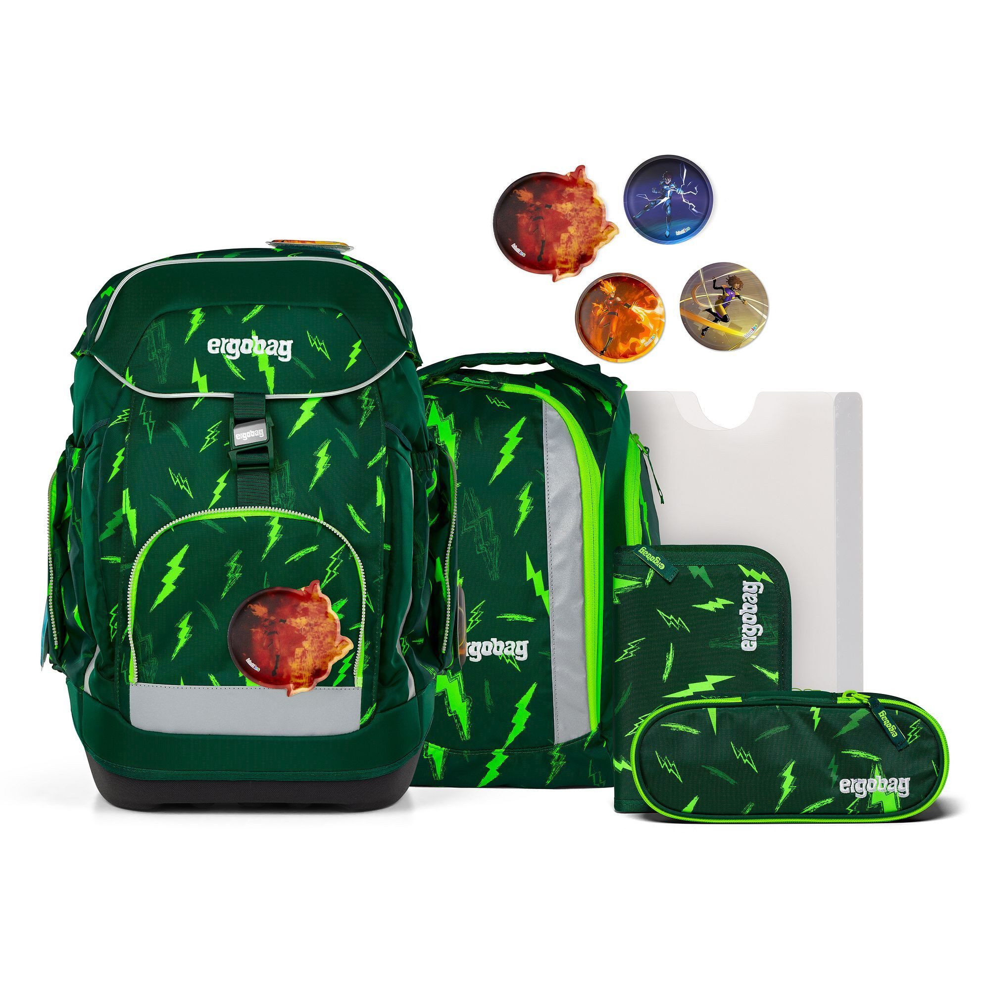 ergobag Schulranzen Maxi, Polyester