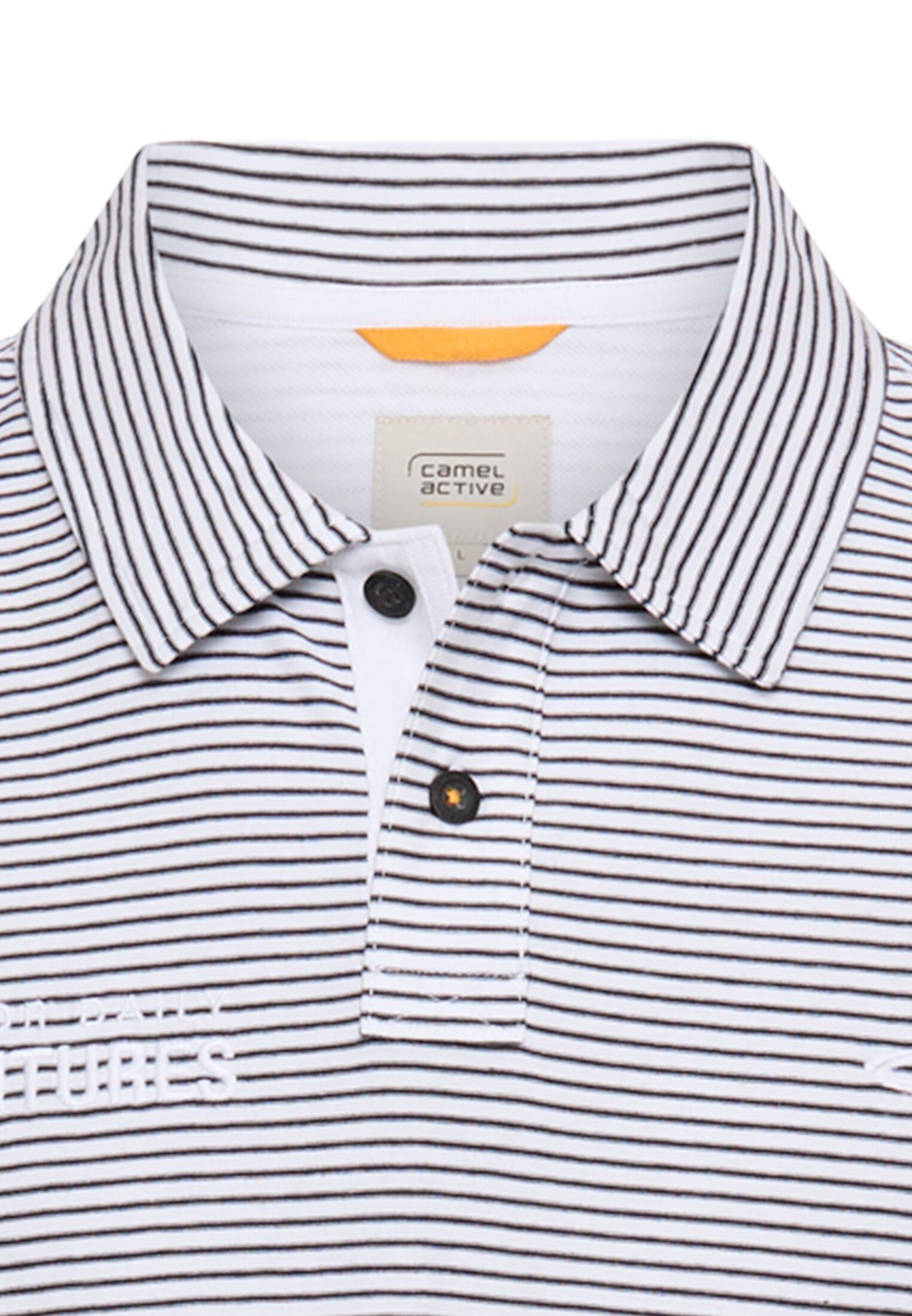 camel active Poloshirt in Streifen-Optik