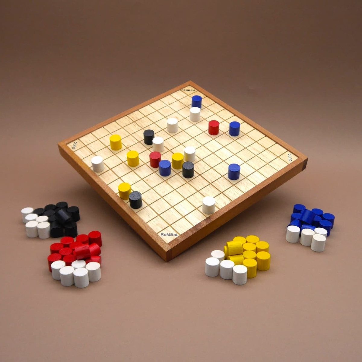 ROMBOL Denkspiele Spiel QUOD - variantenreiches Brettspiel, Brettspiel, exklusiv nur bei uns