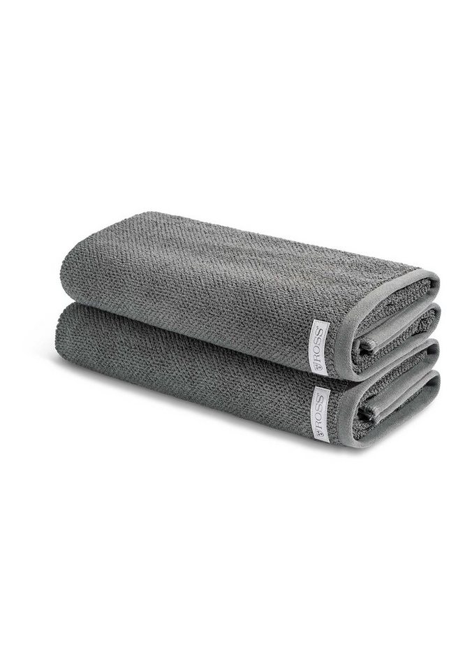 ROSS Handtuch Set Selection - Organic Cotton, Walkfrottee, (Spar-Set,  2-tlg), 2 X Duschtuch - Im Set - Baumwolle -, Nachhaltige und ökologische  Herstellung