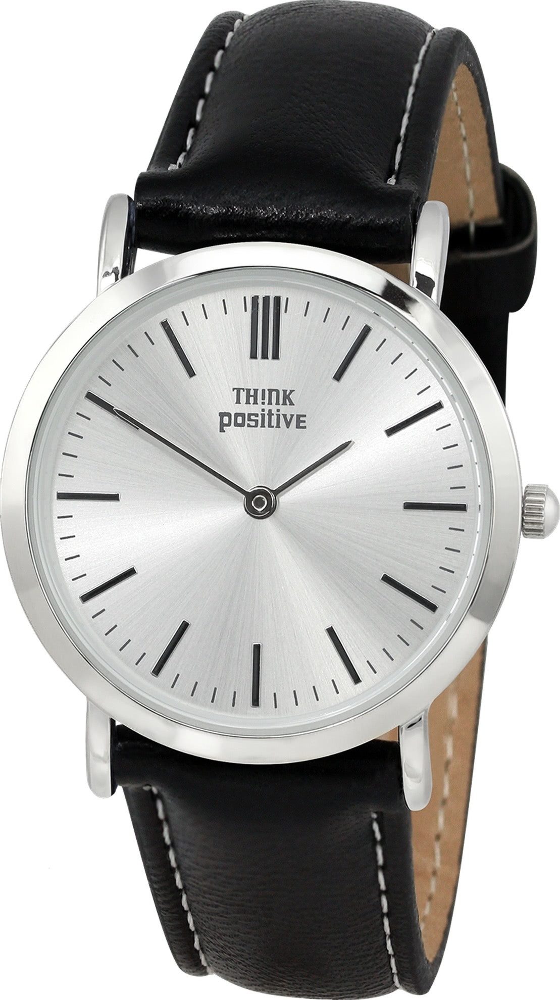 Think Pink Quarzuhr THINK positive Damen Uhr Fashion Leder, (Analoguhr), Damen, Herrenuhr rund, mittel (33mm) Leder, PURarmband, Fashion-Style