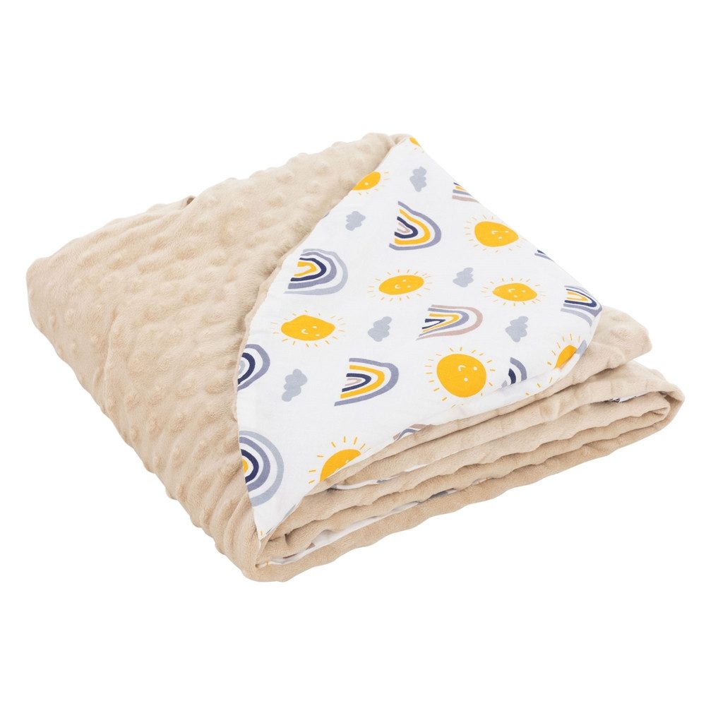 Einschlagdecke Kuscheldecke mit Kapuze aus Baumwolle Doppelseitig