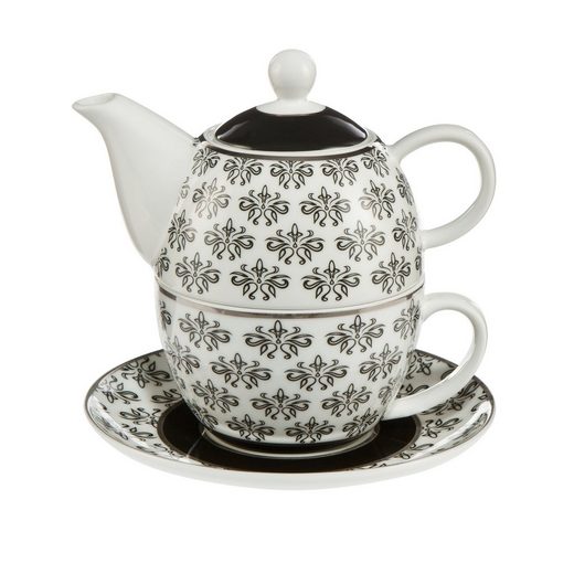 otto.de | Goebel Chateau Black and White 'Floral - Tea for One