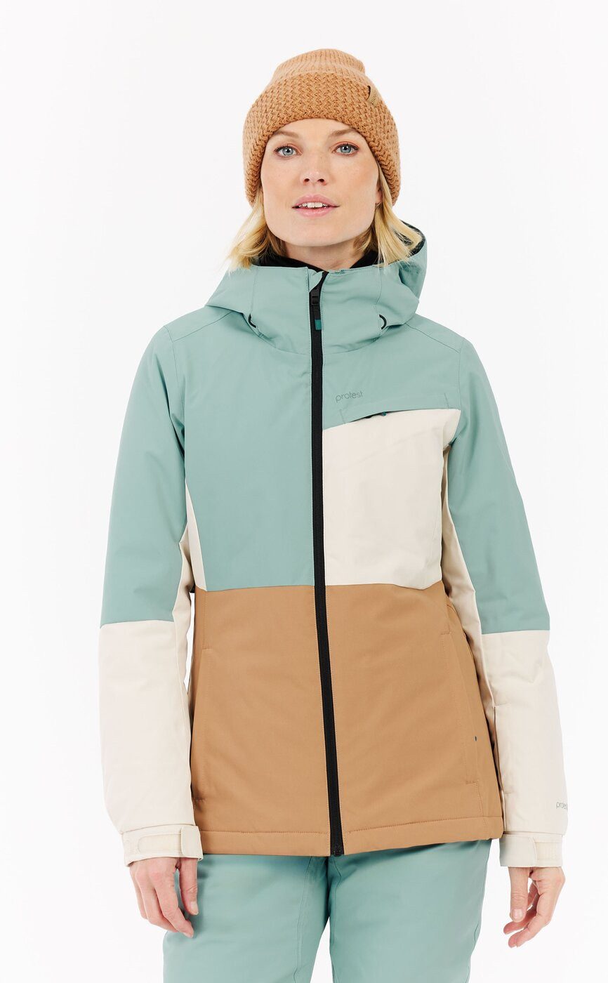Protest Skijacke PRTSina snowjacket Teddy Brown günstig online kaufen