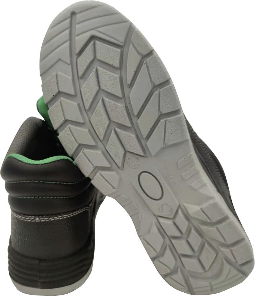 CAR-MEL shoes Sicherheitsstiefel S3 schwarz-grün Sicherheitsstiefel